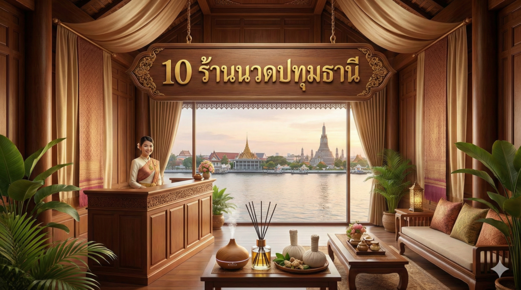10 ร้านนวดปทุมธานี