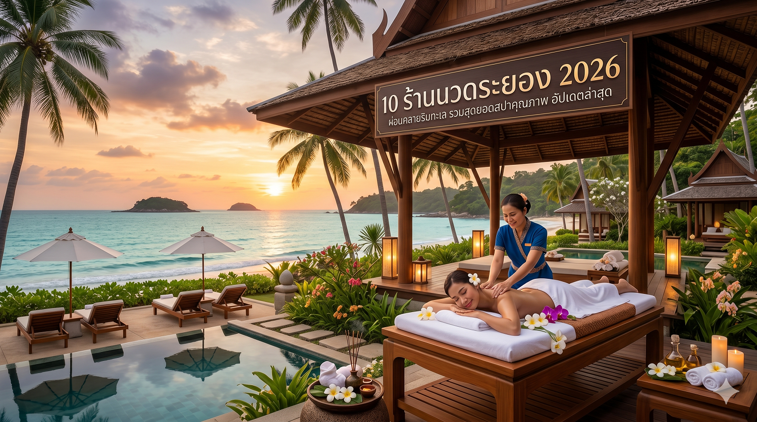 10 ร้านนวดระยอง 2026